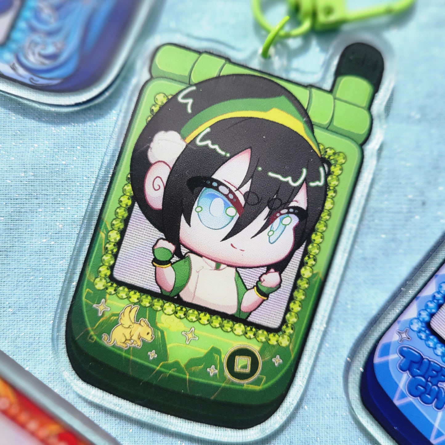 AVATAR | Avatar the Last Airbender 2.5 Inch Acrylic Flip Phone Charms