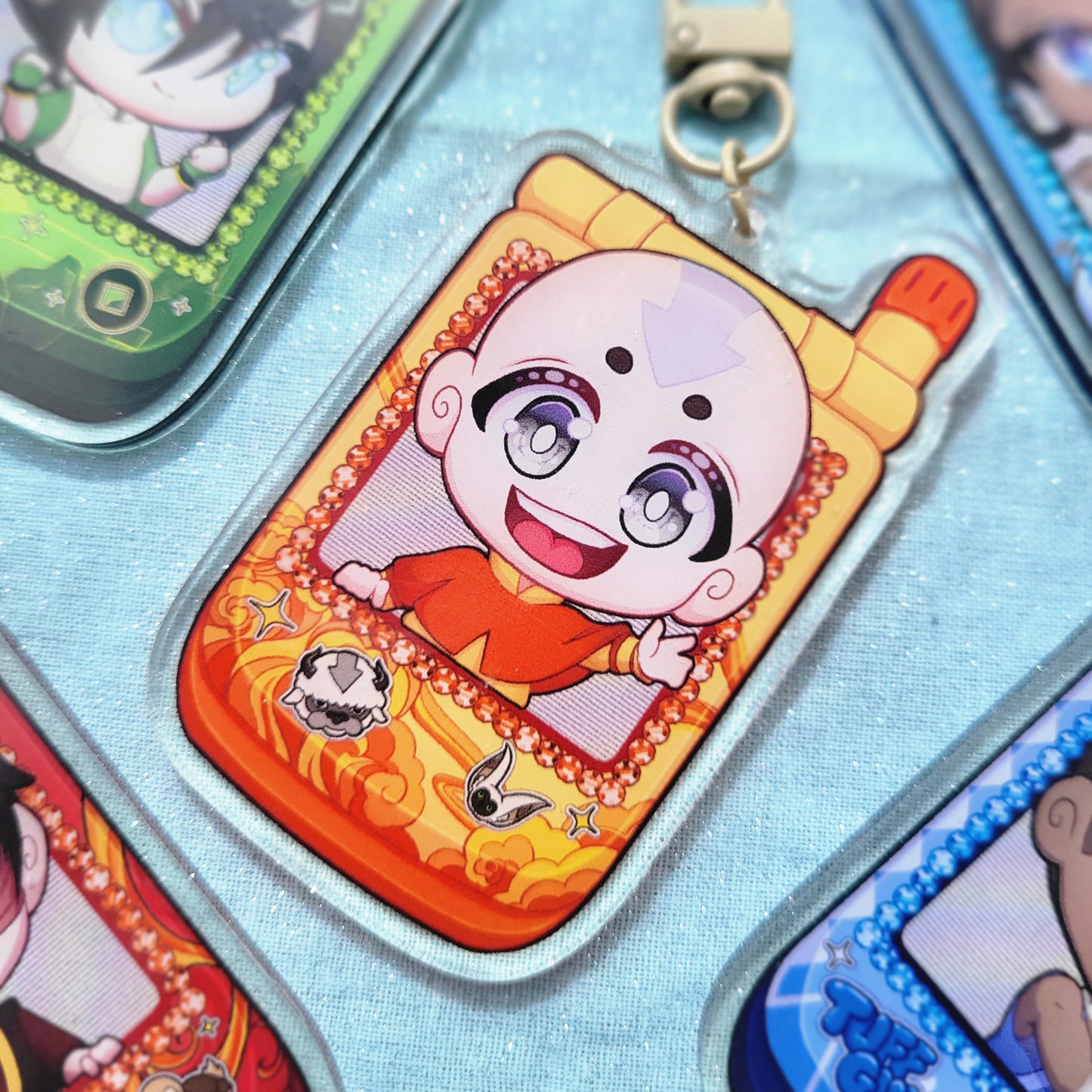 AVATAR | Avatar the Last Airbender 2.5 Inch Acrylic Flip Phone Charms